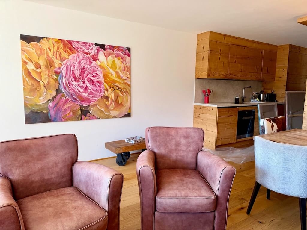 PickArt curated artwork in a hotel space